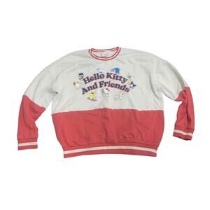 Sanrio Hello Kitty and Friends Sporty PanelcCrewneck Sweater From BoxLunch XL